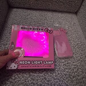 Hello Kitty Neon Light Lamp - Pink